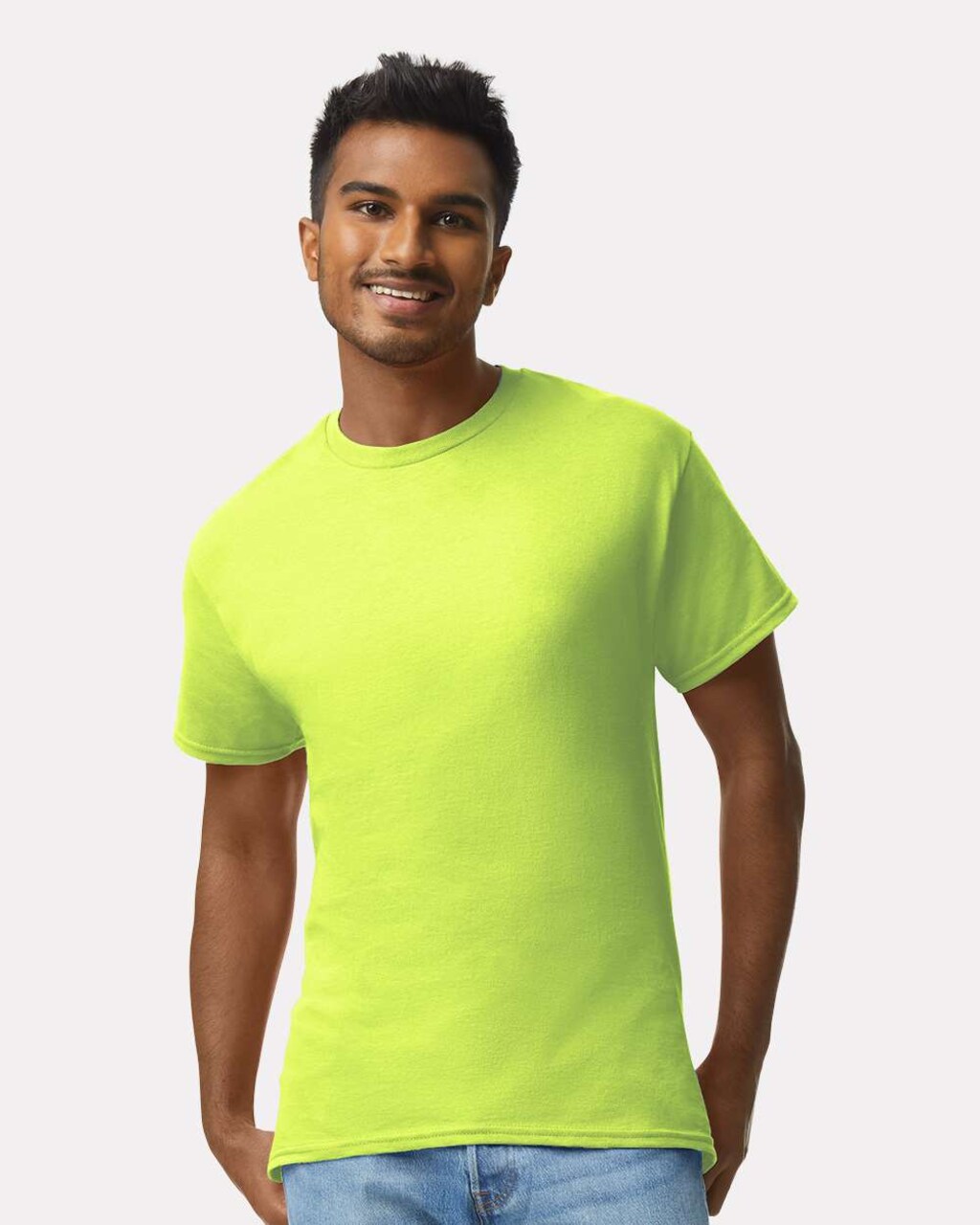24 Pack: Crewneck Short Sleeve Ultra Cotton T-Shirt Bulk Blank Tees for Printing, Workwear & Events